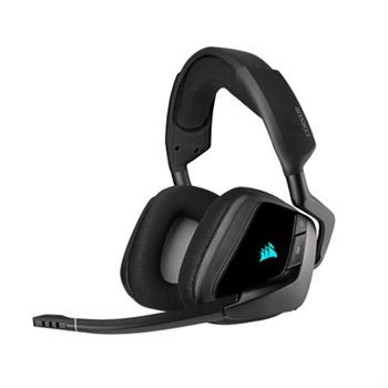 CORSAIR VOID ELITE RGB WIRELESS PREMIUM GAMING HEADSET WITH 7.1 SURROUND SOUND - CARBON