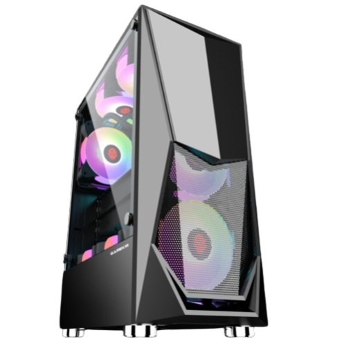 GAME KM ATX TOWER COMPUTER GAMING CASE(WITHOUT FAN)