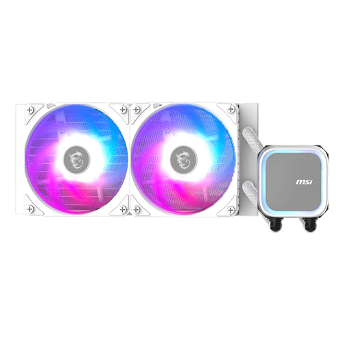 MSI MAG CORELIQUID ARGB A13 240mm CPU Liquid Cooler White ( 3 YEARS WARRANTY )