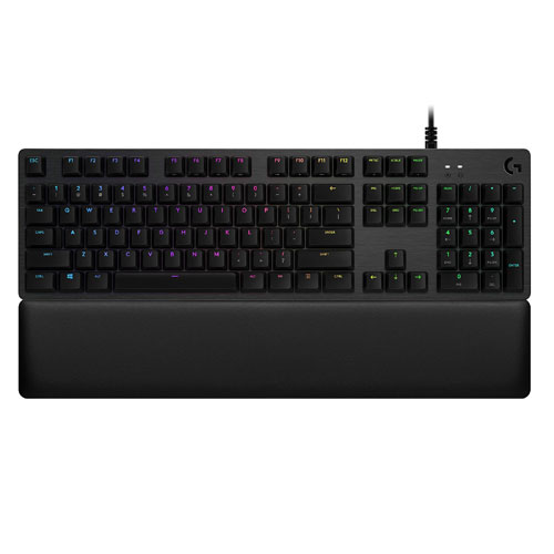 LOGITECH G513 CARBON RGB WIRED MECHANICAL GAMING KEYBOARD( 1 YEAR WARRANTY )