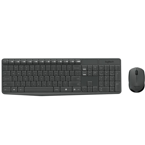 LOGITECH MK235 WIRELESS KEYBOARD AND MOUSE (1 YEAR WARRANTY )