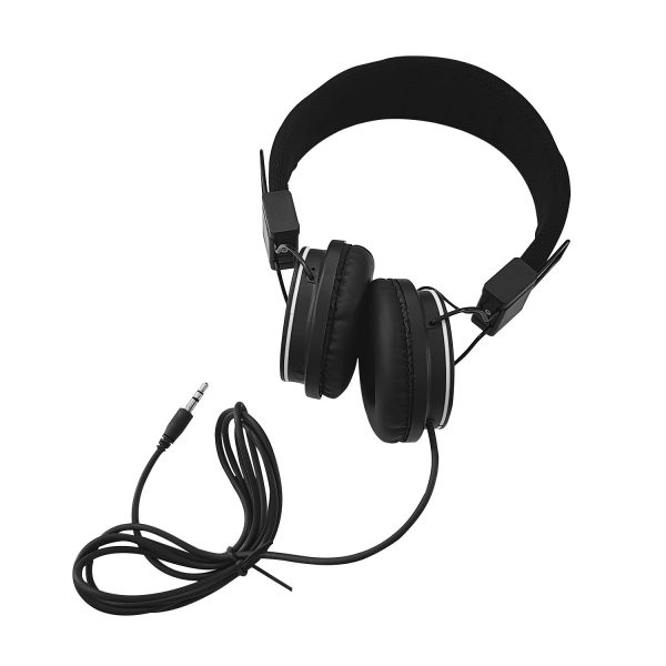 JEDEL HS-636 Over-Ear Headphones - Black