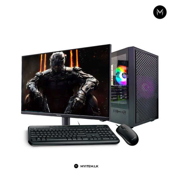 Brand New Intel I3-12100  +MSI Pro MP251L E2 24.5" 120Hz 1ms FHD Ultra Slim Frameless Monitor Computer Full Set