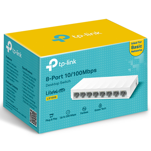 TP-LINK LS1008 8 PORT 10/100MBPS SWITCH