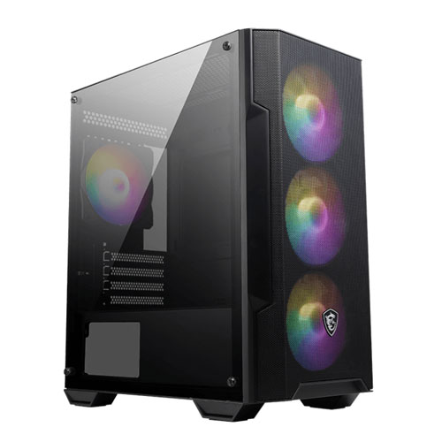 MSI MAG Forge M100A Mid-Tower Case (2 Years Warranty)