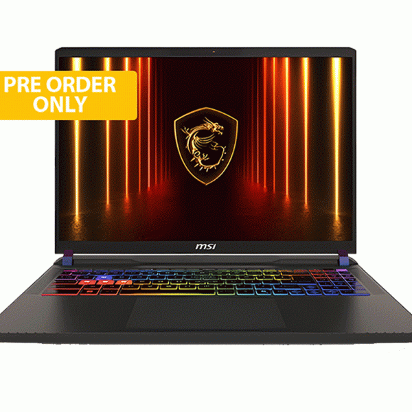 MSI Vector 16 HX AI A8WHG 037LK Laptop | AMD Ryzen 9 8940HX | RTX 5070TI 12GB | 16GB DDR5 | 1TB NVMe SSD GEN4 | 16 Inch (2560 X 1600) QHD + 240 Hz IPS Display | Windows 11 Home ( 2 YEARS WARRANTY )