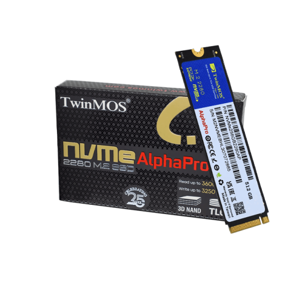 TWINMOS 512GB NVMe PCIe M.2