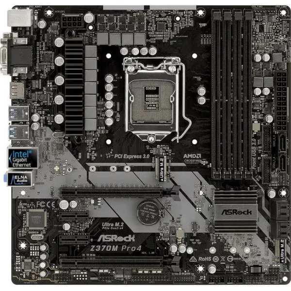 ASROCK Z370M MOTHER BOARD