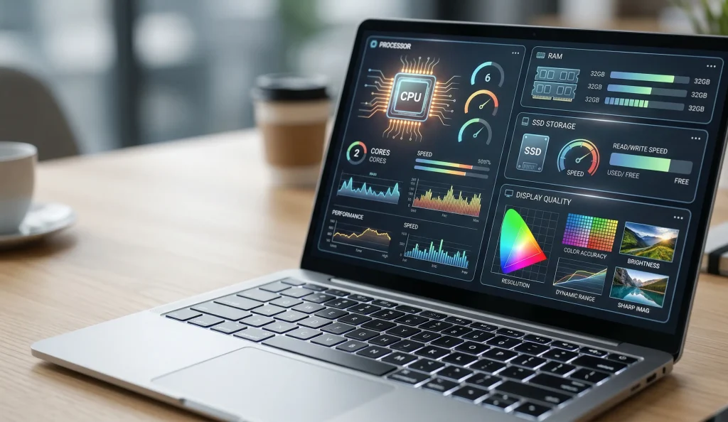 Laptop price in Sri Lanka influenced by processor RAM SSD storage and display quality