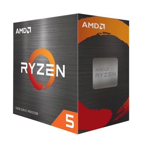 AMD Ryzen 5 5600 6-Core 12-Thread Up to 4.4GHz Desktop Processor (Without Box/Fan, 3-Year Warranty)