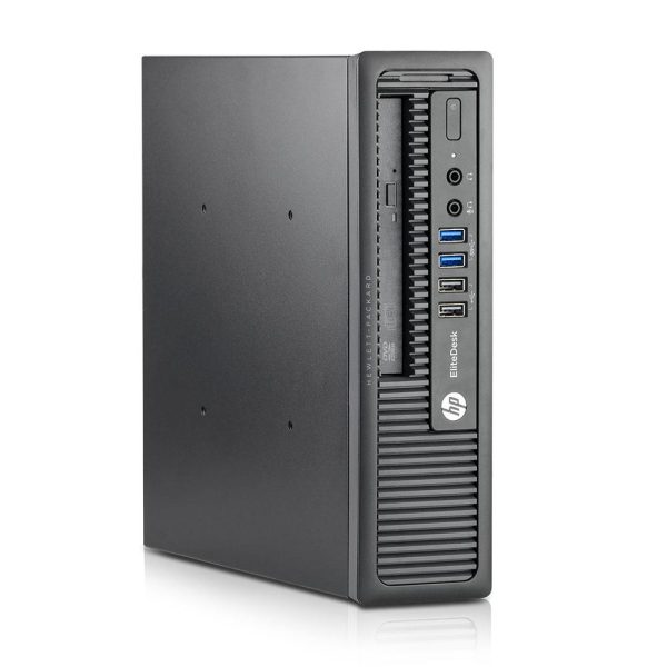 HP Elitedesk 800 G1 Intel Core i5 4th Gen 8GB RAM / 256GB SSD SFF Desktop PC (Used)