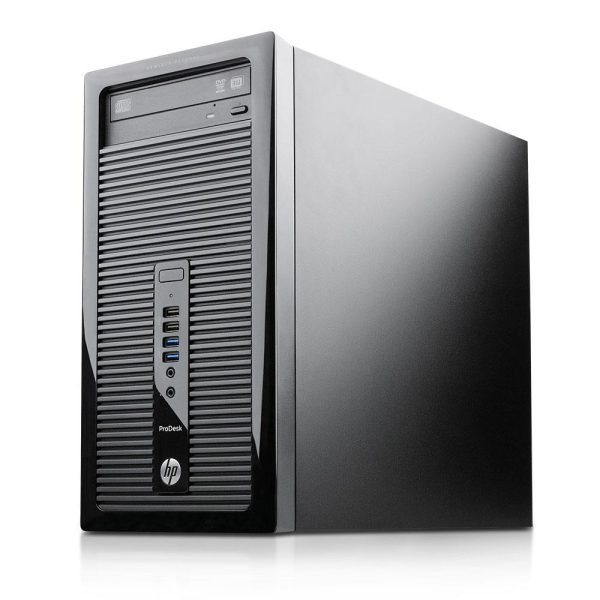 HP Prodesk 400 G1 Intel Core i5 4th Gen 4GB RAM / 128GB SSD SFF Desktop PC (Used)