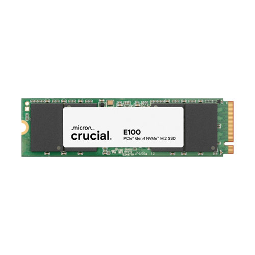 CRUCIAL E100 NVMe PCIe Gen4 X4 2280 1TB M.2 NVME SSD ( 3 YEARS WARRANT)