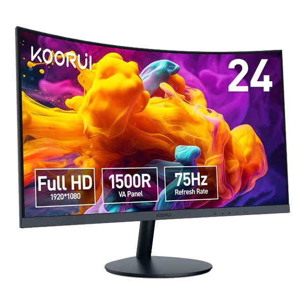 KOORUI 24" 24N5CA FHD CURVED VA MONITOR