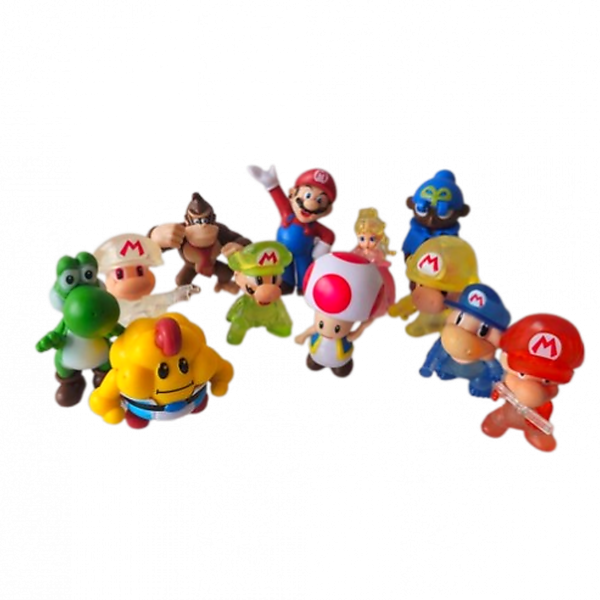 Super Mario Set Action Figures – 8cm