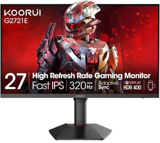 KOORUI G2721E 27" IPS QHD 320Hz HDR400 GAMING MONITOR